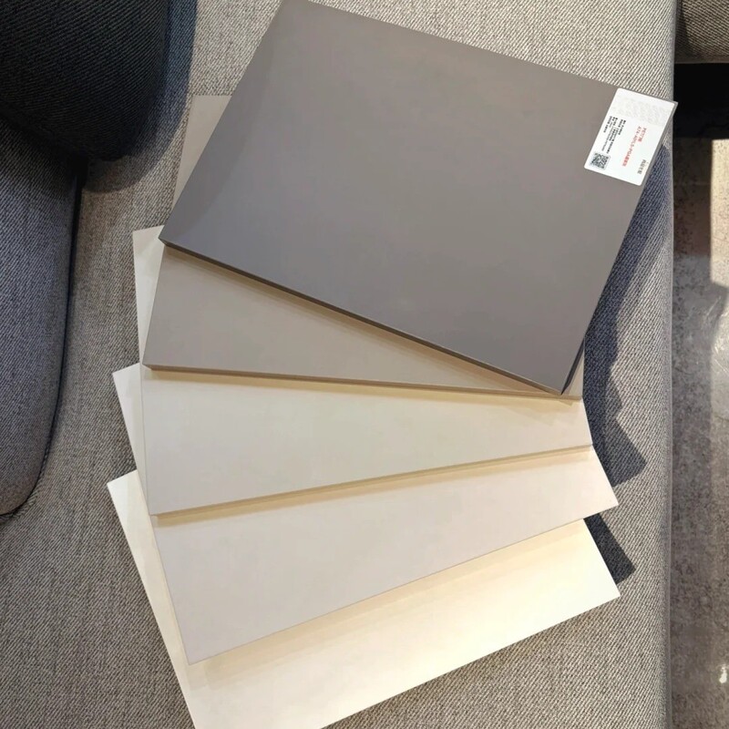 Whole House Foshan Laser Edge Banding Enf Grade European Pine Board Pet Skin-Feel Wardrobe Door Panel Wine Cabinet Shape Blister Door Glass