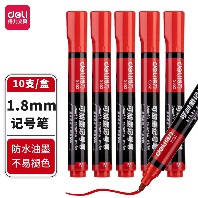Black ink, liner, marker