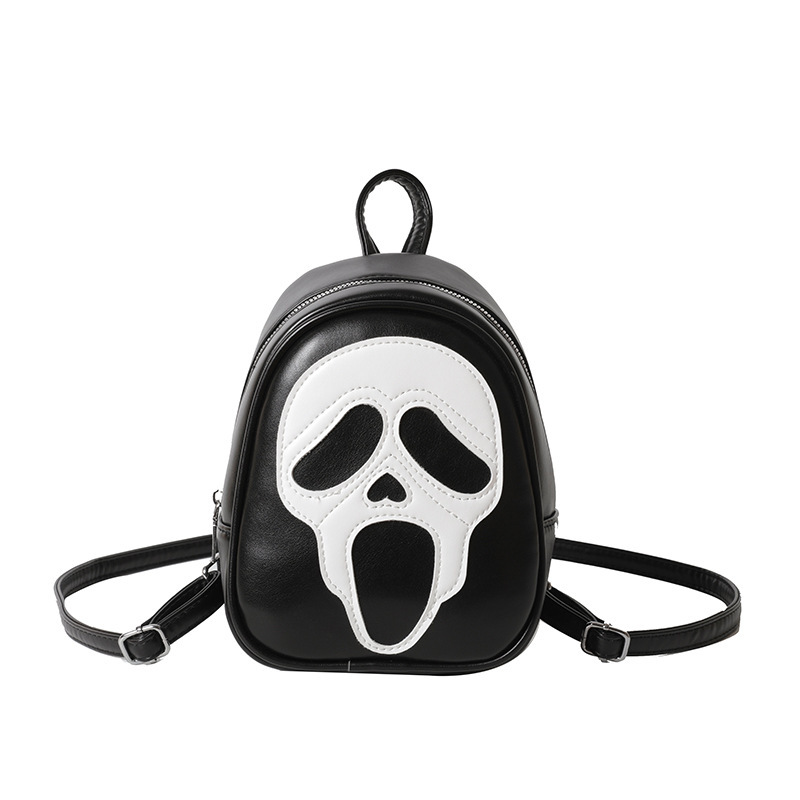 New Unisex Cross-border Foreign Trade Halloween Bag, Quirky And Personalized Ghost Bag, Skeleton Shoulder Bag, Versatile Couple Backpack_voghion.com