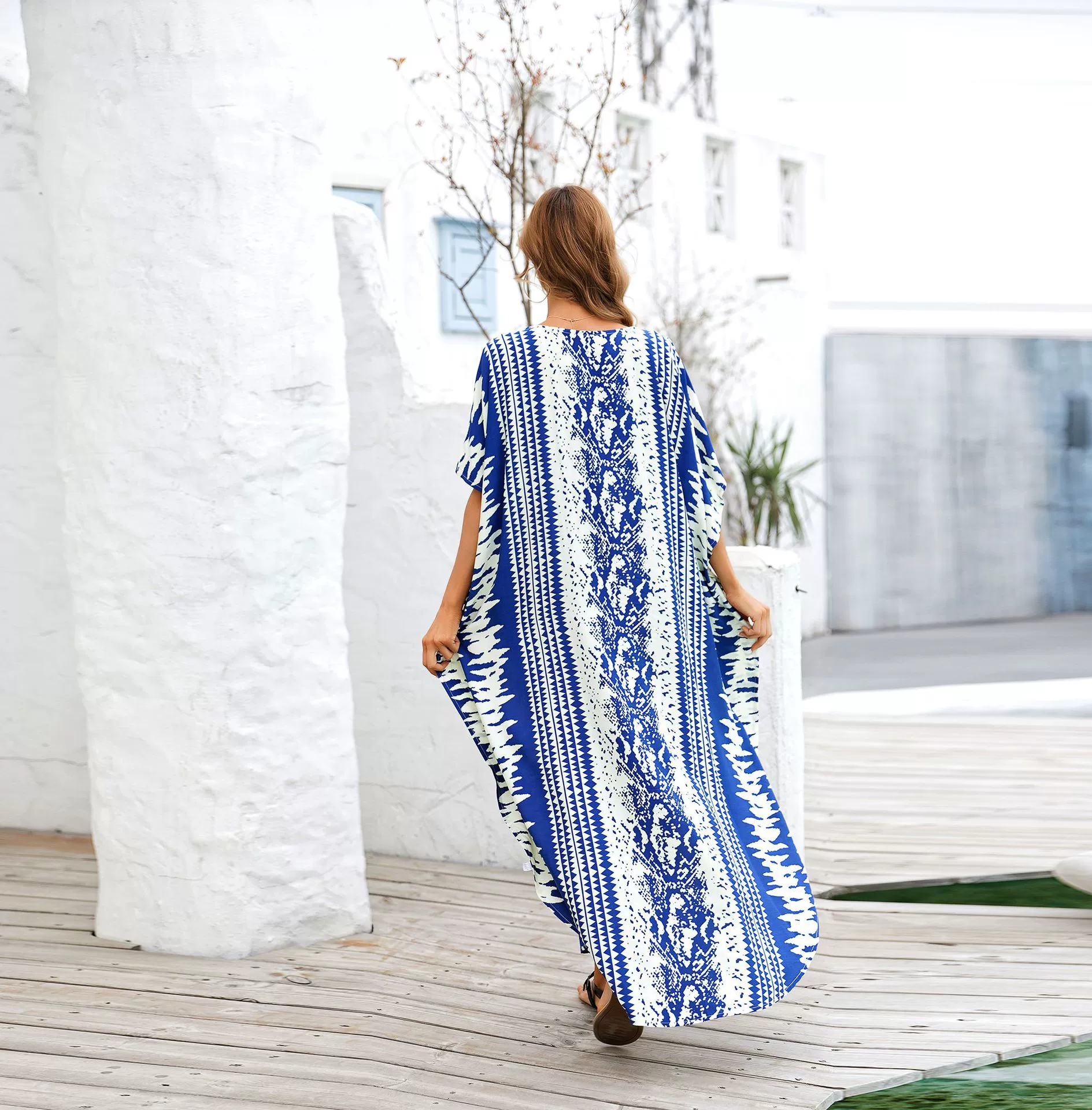 Пляжный купальник в европейском стиле, oversize, солнцезащита