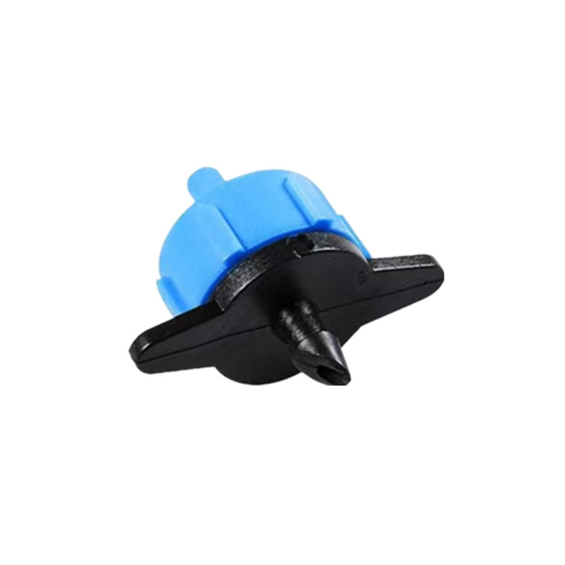 Mayorista 2L 4L 8L Boquilla larga compensación de presión goteo de riego por goteo agrícola estabilizador de corriente tubo de riego por goteo