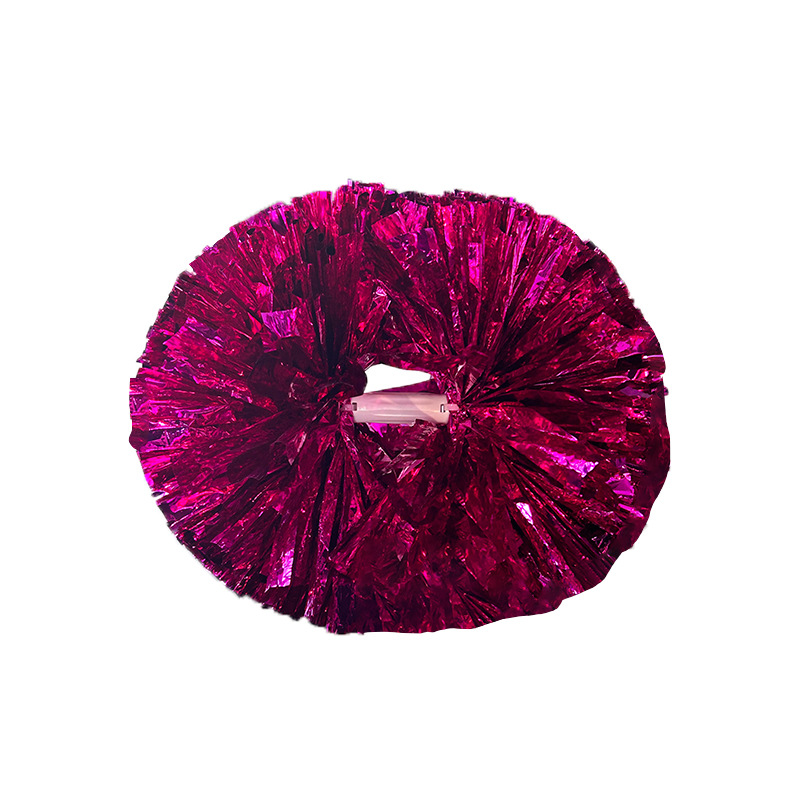 Juegos de bolas de flores, accesorios, porristas, bolas de flores brillantes, accesorios de alegría para fiestas navideñas, flores con manivela, porristas, bolas de flores