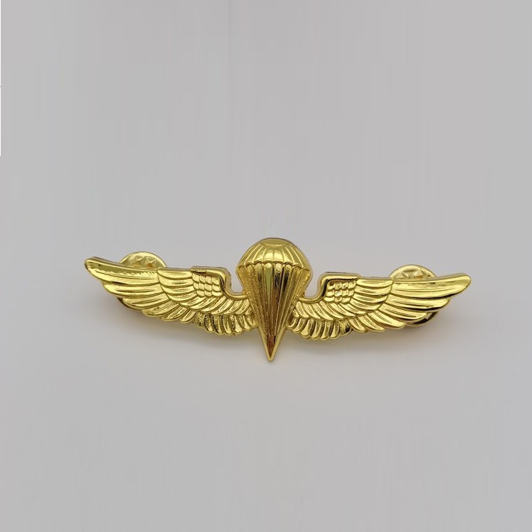 Insignia de la insignia de la calificación de piloto de la Fuerza Aérea estadounidense de la Segunda Guerra Mundial insignia de plata de oro insignia de ala voladora