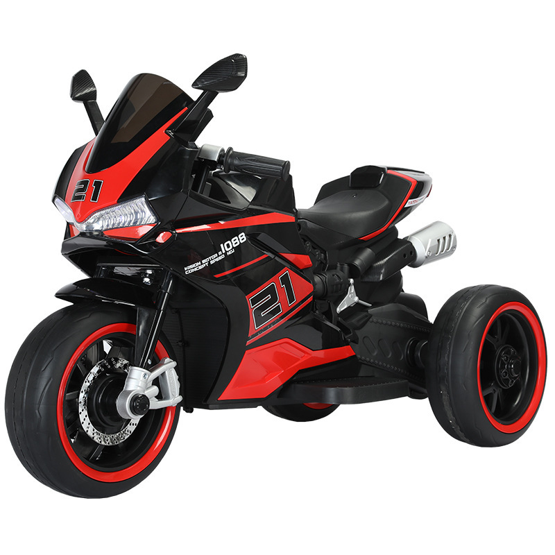 Motocicleta eléctrica para niños, coche de juguete para niños, coche de batería recargable para hombres y mujeres