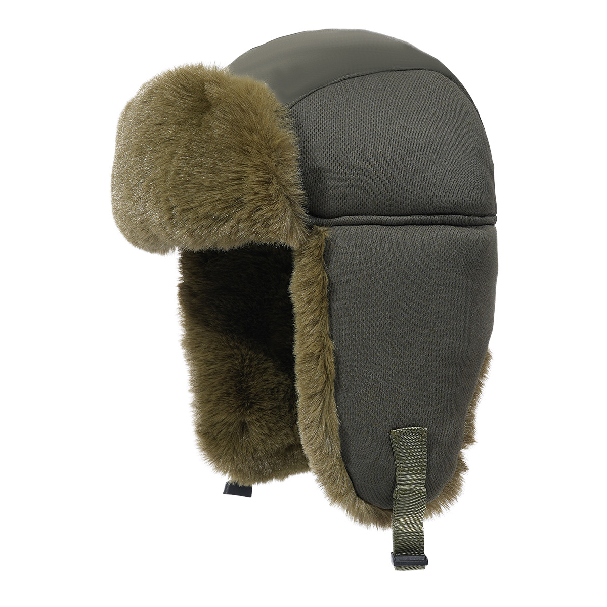 Esquí al aire libre en invierno grueso sombrero de protección de oídos de vuelo caliente sombrero de bisel grande a prueba de frío para hombres y mujeres sombrero camuflaje a prueba de viento trueno