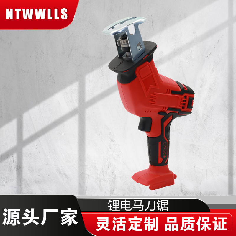 Rechargeable Portable Electric Saber Saw Woodworking Lithium Electric Saw Electric Reciprocating Saw Outdoor Small Logging Electric Saw Bone