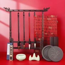 文房四宝笔墨纸砚书法成人毛笔套装初学基础全套练习礼盒套装代发