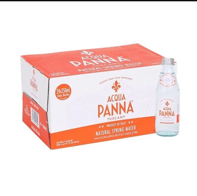 Acqua Panna импортированная из Италии 250мл*24 бутылки слабощелочной природной минеральной воды