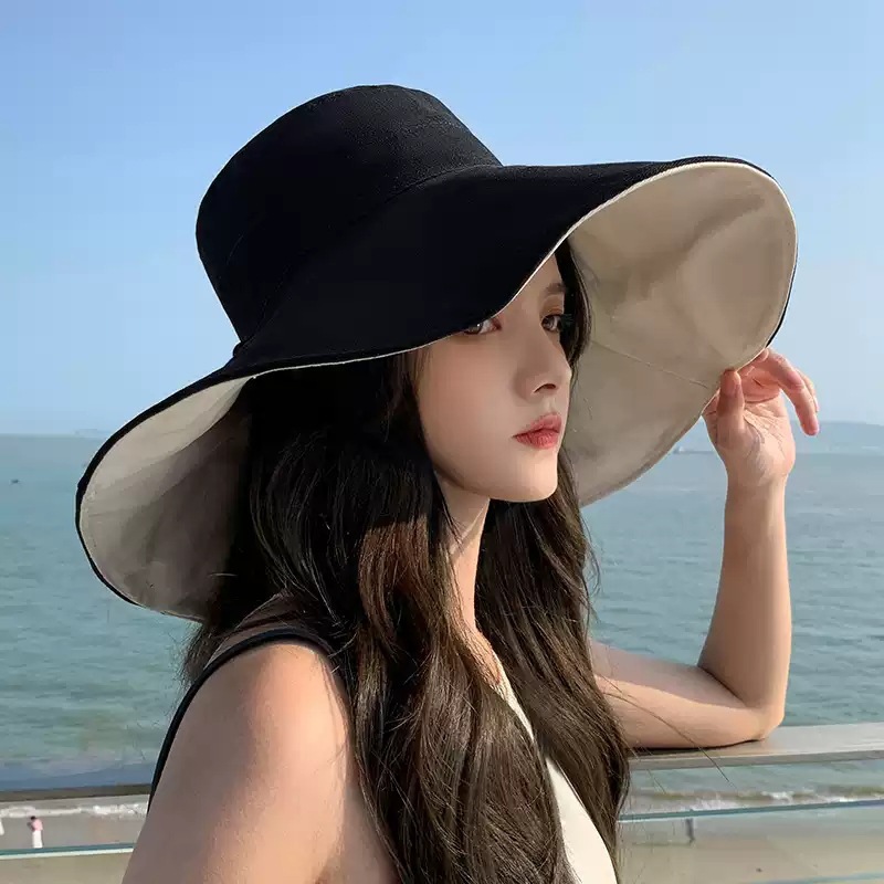 여성용 15cm 빅 피셔맨 블랙