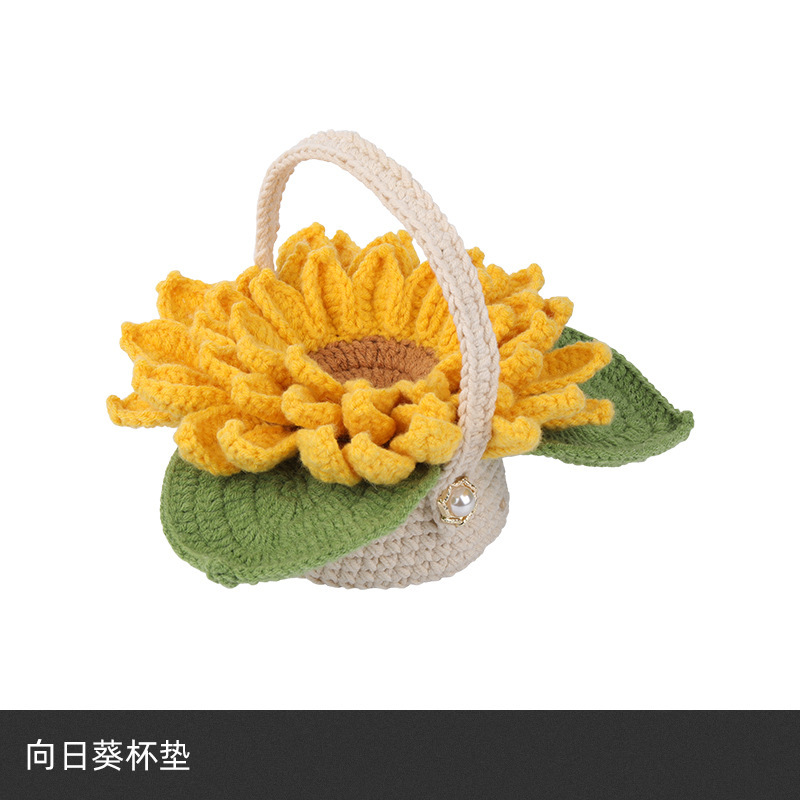 해바라기 코스터 - 영어 설명서와 영어 동영상 설명이 포함되어 있습니다.