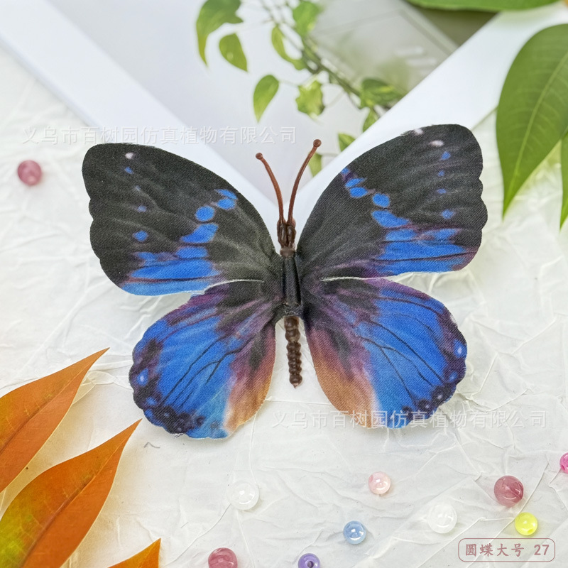 仿真花仿真蝴蝶 3D打印立体蝴蝶DIY高跟鞋鞋花饰品装饰配件氛围感|undefined