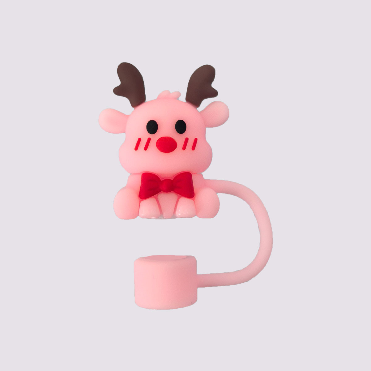 핑크엘크 밀짚모자/개별포장