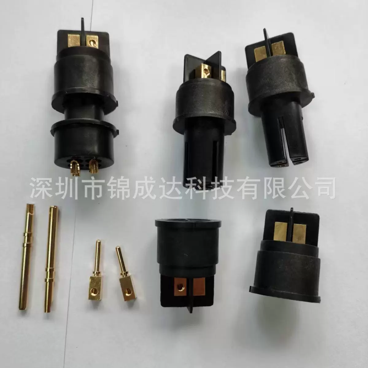 塑胶模具开模注塑耐高温耐腐蚀绝缘环保金属包胶新能源插头产品