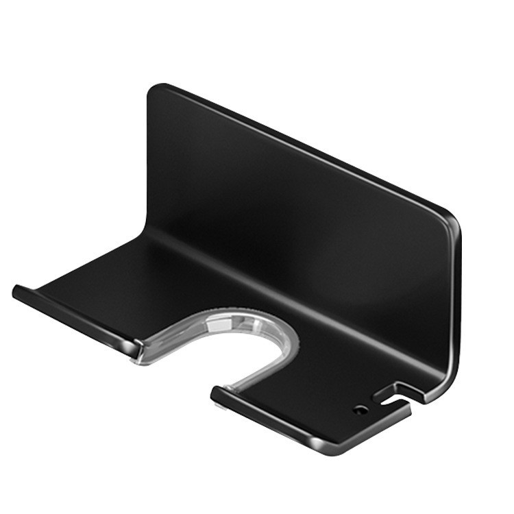 Secador de pelo rack ponche libre baño secador de pelo soporte montado en la pared baño secador de pelo estante