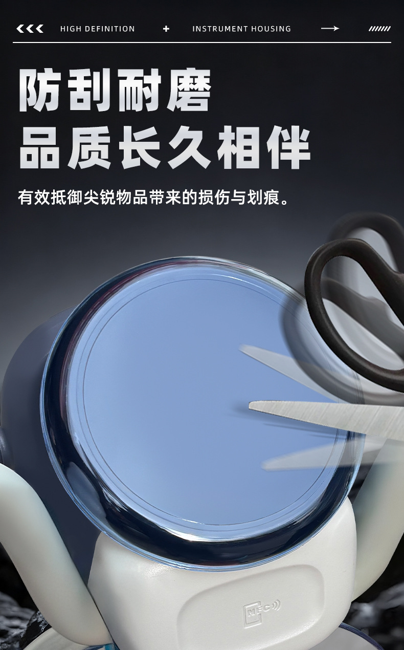 Suitable for No.9 Qz1/Qz1 Mix Electric Vehicle Waterproof Instrument Case Central Control Screen Protective Film Modification Accessories