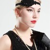 Fashionable headband with beads, hair accessory, European style