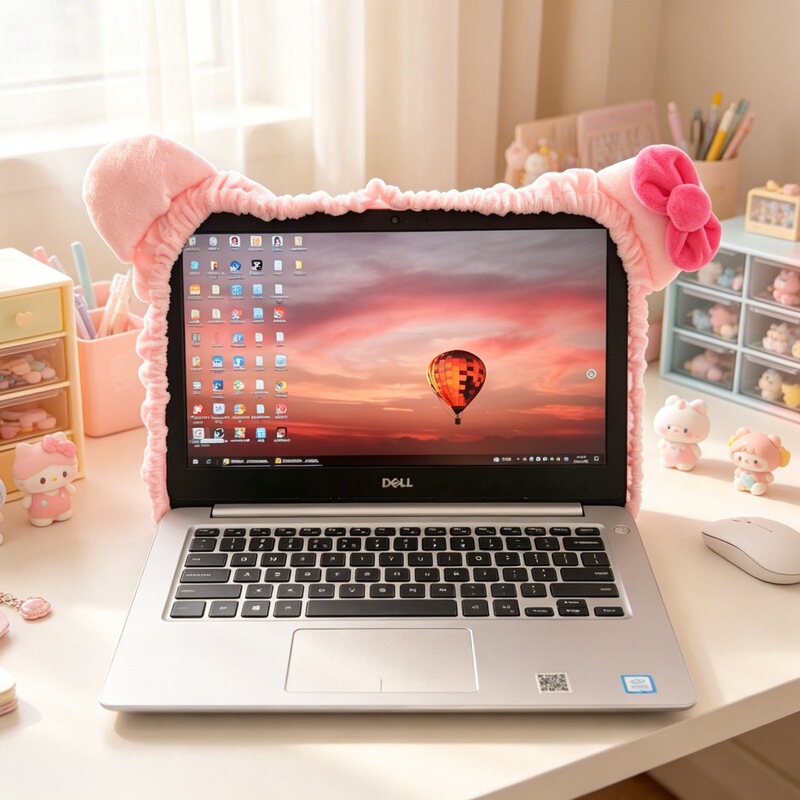 Cute Girly Cartoon 14-32inch Dust Cover Monitor Protective Cover Computer Desktop Laptop Dust Cover Cute Girly Cartoon 14-32inch Dust Cover Monitor Protective Cover Computer Desktop Laptop Dust Cover