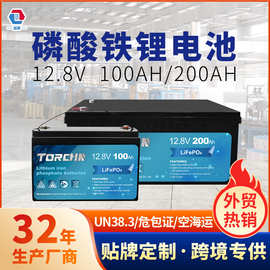 加工定制家用储能锂电池 大容量100AH光伏储能应急磷酸铁锂电池