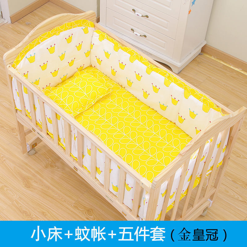 Cuna convertible de madera maciza image 12