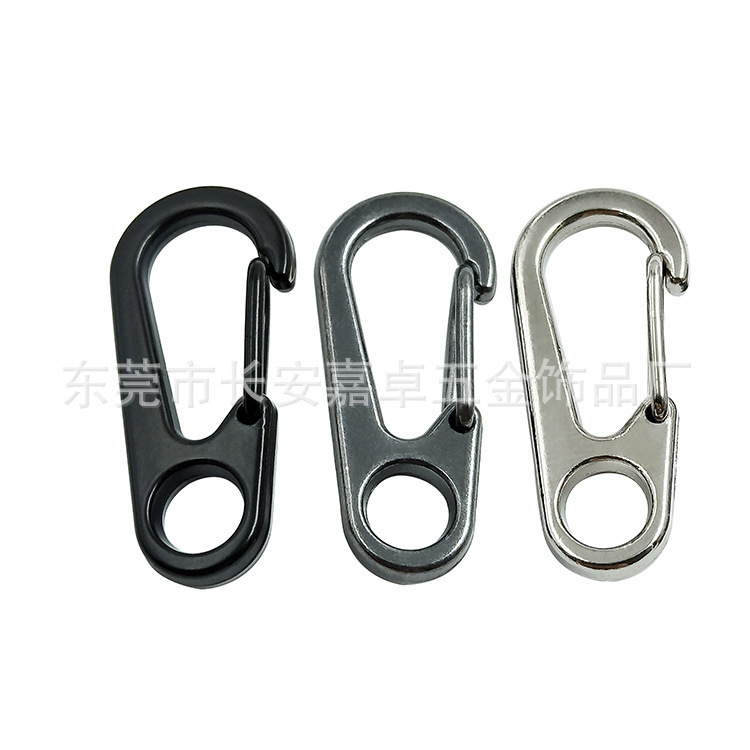 Factory direct alloy buckle Mini jewelry buckle spring fast hanging buckle outdoor tactical keys in stock Factory direct alloy buckle Mini jewelry buckle spring fast hanging buckle outdoor tactical keys in stock