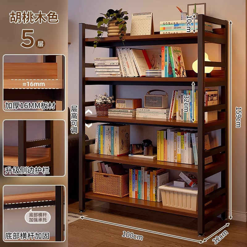 Estante de cabecera de cama multicapa contra la pared doméstica integrado estante de almacenamiento de almacenamiento de almacenamiento de estante de visualización de almacenamiento de dormitorio simple