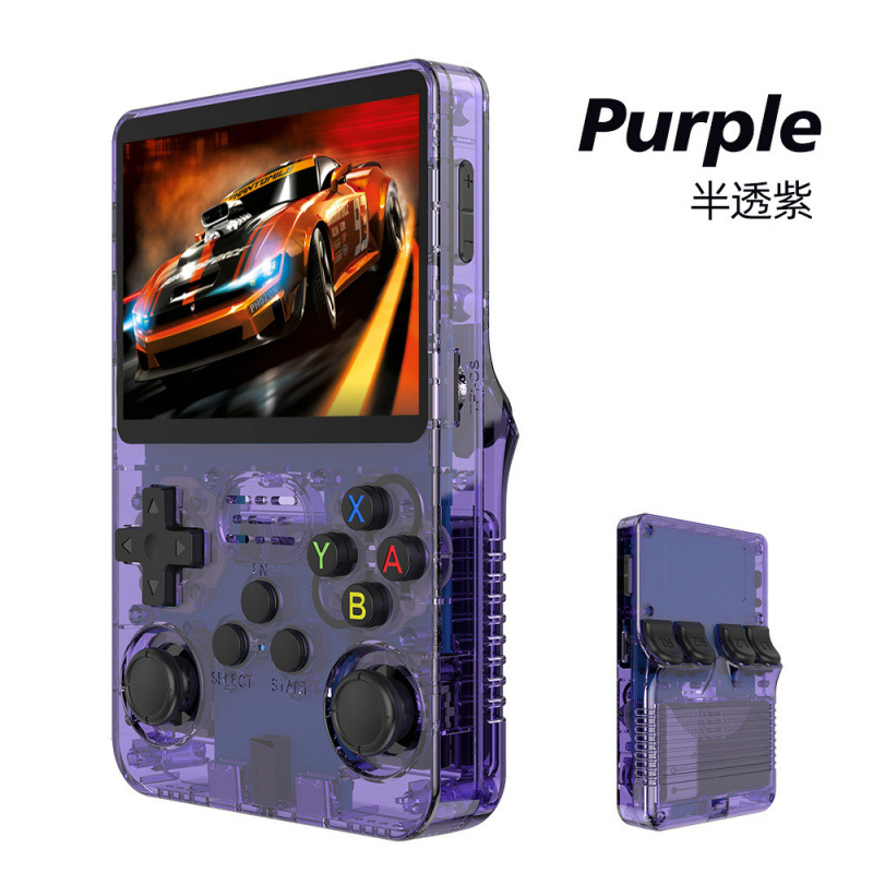 R36s máquina de juego portátil de código abierto nostálgico 3d doble sistema portátil transfronterizo portátil retro juego de arcade doble