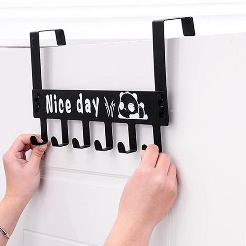 Behind-the-door hook, traceless, powerful punch-free clothes hook, dormitory clothes hanger, nail-free door top-back door hanger