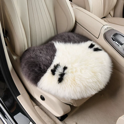 Pure Wool Car Single Wool pad - xiaobai-square-mat-1-piece