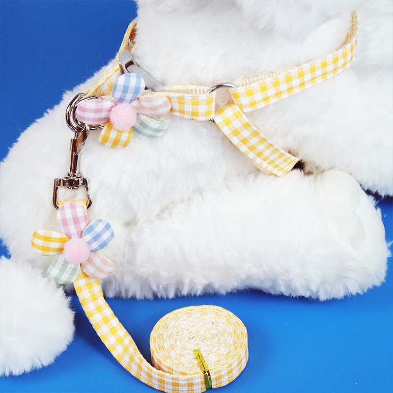 Chaleco para perros tipo cuerda de tracción para mascotas cinturón de pecho para gatos perros pequeños para evitar que se desprenda cuerda para caminar para perros image 8