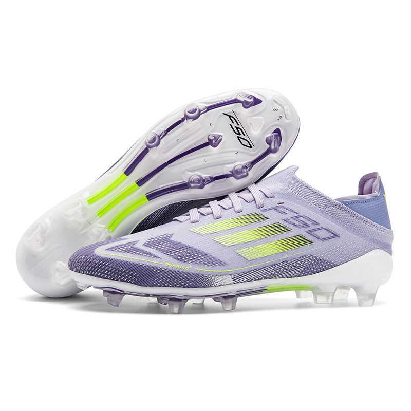 2025 nuevos zapatos de fútbol de césped de clavos largos transfronterizos jóvenes estudiantes de moda hombres y mujeres fábrica baja al por mayor