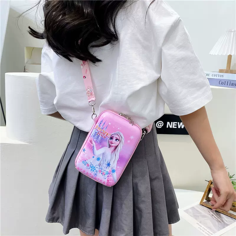 硬壳包新款儿童斜跨包卡通包男女孩单肩包宝宝零钱包休闲小包便携