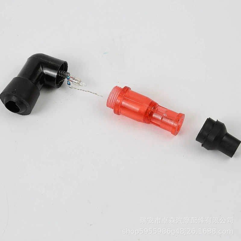 Modified flashing spark plug, pipe, universal three-wheeled bike