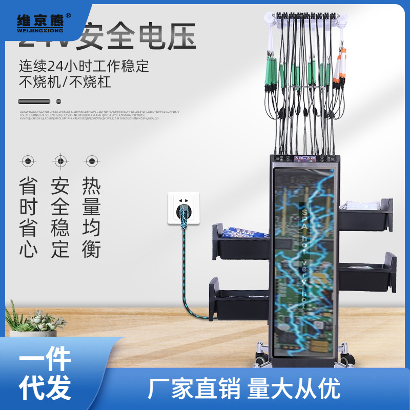 Digital Hair Perm Machine - Aiven Heat Styling Device, 24V, for Salon Use, Ceramic Technology, Smart Design—Perfect for Trendy Ginger Tea Hairstyles