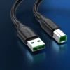 USB printing cable (black model) 1.5 meters