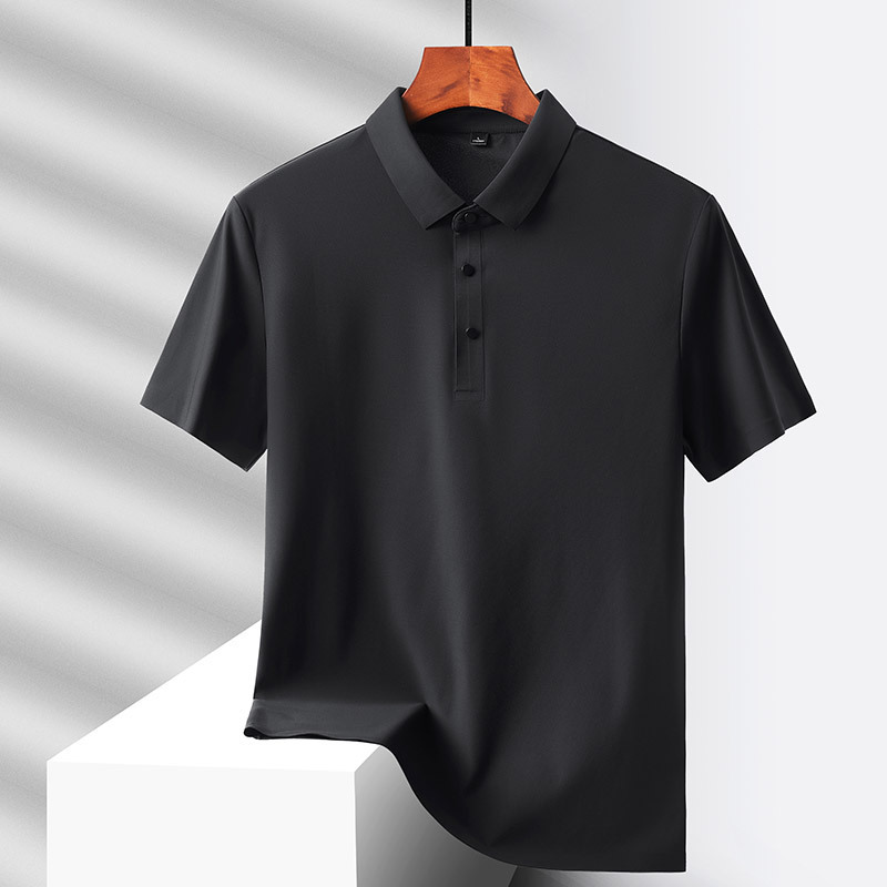 26 Popular Summer New Short-Sleeved Pullover Tops, Loose Casual and Fashionable Men's Polo Shirts, Breathable Solid Color Lapels 26 Popular Summer New Short-Sleeved Pullover Tops, Loose Casual and Fashionable Men's Polo Shirts, Breathable Solid Color Lapels