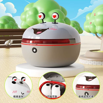universal small battery car trunk – Electric car tail box - swan-gray-oral-trunk