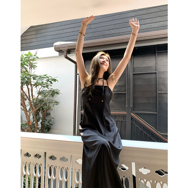 WANANTONG 超高级 决版孤品剪裁超美嘟浮光感连衣裙