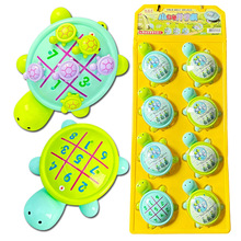 儿童创意糖果玩具亲子互动益智乌龟井字棋对对碰玩偶摆件模型批发