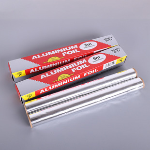 Tinfoil Tools, Barbecue Tinfoil, Aluminum Foil, Baking Paper, Wrapping Foil, 5m Oven-High Temperature Barbecue Special