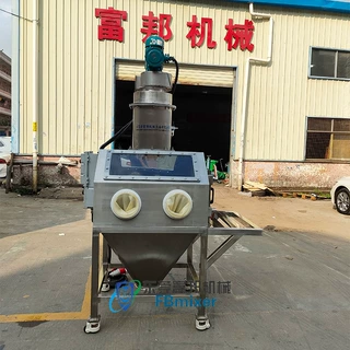 西青区无尘投料站  一体式吨袋益生菌粉剂卸料站