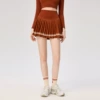 Face blush, mini-skirt