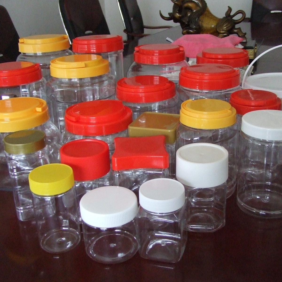 厂家现货直销 PET塑料瓶 密封性强 瓶壁均匀 成套销售 支持诚保