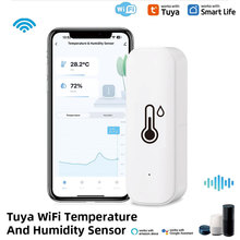 WIFI涂鸦智能温湿度计传感器 无线温湿度感应器手机APP远程联动
