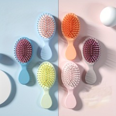 Compact, Mini, Cute Korean-Style Home-Use Durable Massage Comb with Air Cushion—Perfect for Kids and Teens