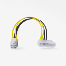 P3转P4电源转换线 电源转接线 D型大4P转小4P电源线 P3电源转接线