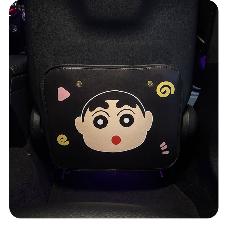 Cartoon Xiaoxin Anti-Kick Pad Universal Rear Seat Back Anti-Dirty Protective Pad Car Rear Seat Protective Pad Anti-Wear Pad