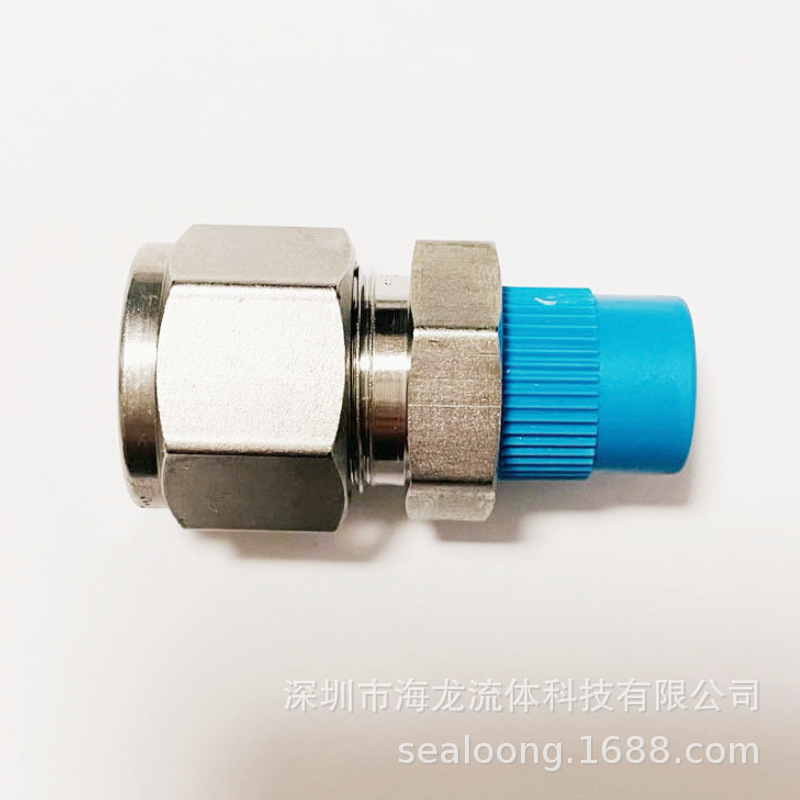 Swagelok不锈钢卡套直通外螺纹接头 SS-810-1-6