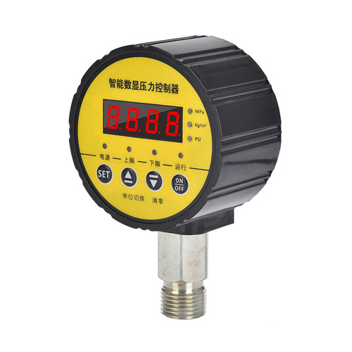 Digital Display Electrical Contact Pressure Gauge Digital Electronic Water Pressure Smart Vacuum Machine Oil and Gas Pressure Gauge Pressure Switch Controller
