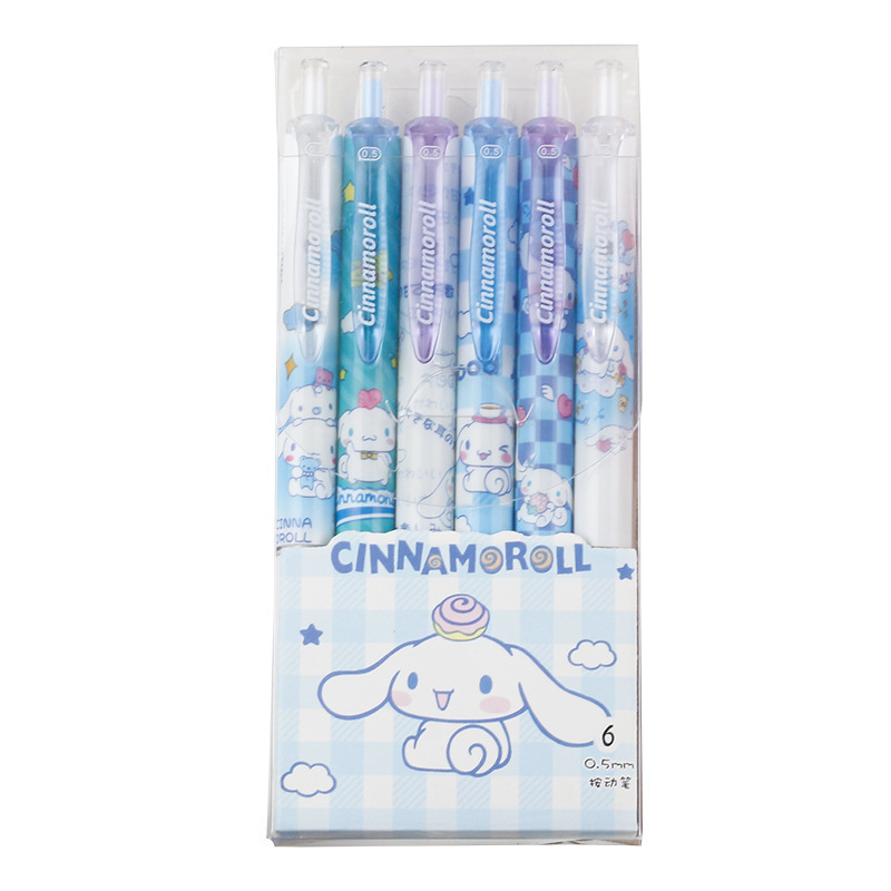 ins 高価値プレスゲルペン + ST ヘッド漫画かわいい 0.5 速乾性黒ペン水性ペン + 学生試験問題|undefined
