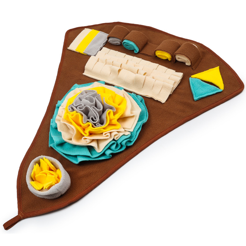 Pet Sniffing Mat For Dogs Challenging Slow Feeding Brain Boosting_voghion.com